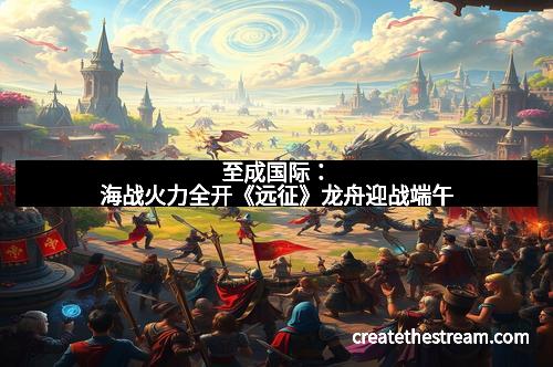 至成国际：海战火力全开《远征》龙舟迎战端午